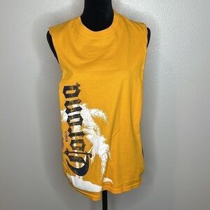 Corona Mens Open Sides Cutout Sleeve Tank Size Small